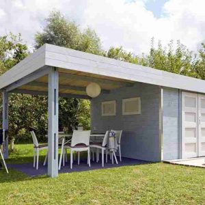 Abri de jardin Comfort Lounge – 334 x 610 x 220 cm