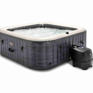Spa Intex Pure Spa Ardoise bulles 6 places luxe